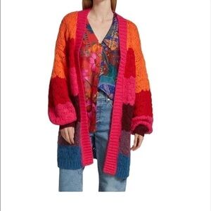 FARM Rio Striped Cardigan Multi XS
